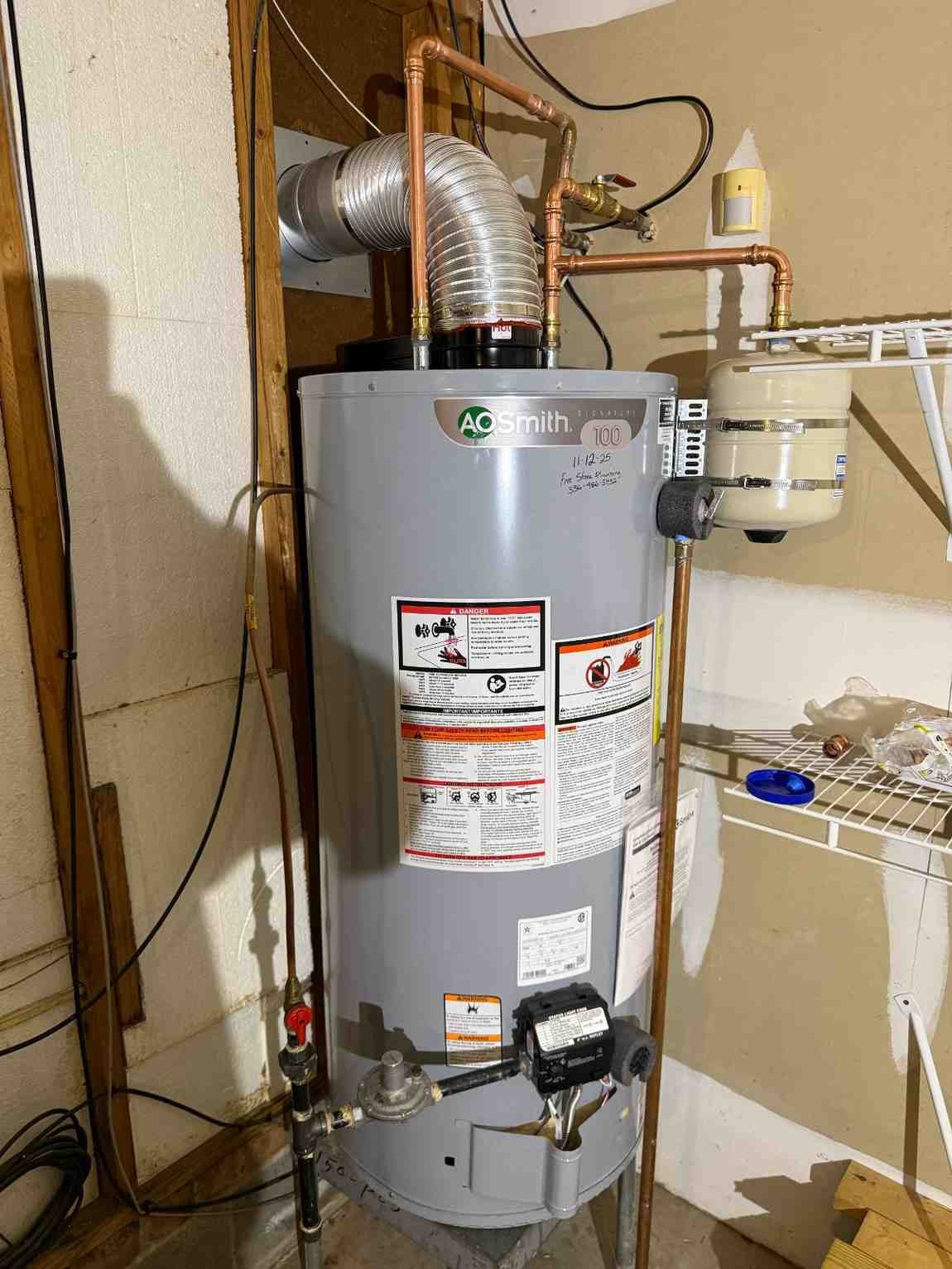 Water Heater Installation 